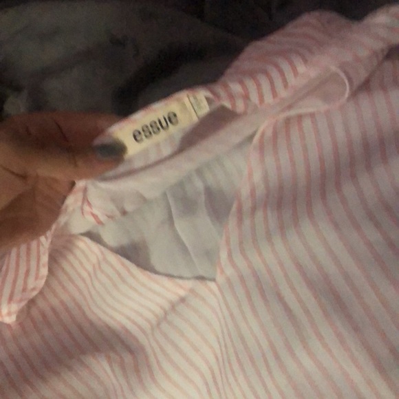 BNWOT sheer flouncy blouse - Picture 5 of 9